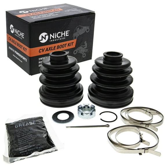 Niche Rear CV Axle Boot Kit for Polaris 2204102 Ranger 400 EV UTV 519-KCV2285B