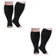 thumbnail image 1 of Calcetines de compresión de pantorrilla ancha Sonducket 2 pares Color de piel transpirable S M L XL XXL 3XL 4XL 5XL 6XL 7XL, 1 of 6
