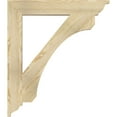 thumbnail image 3 of Ekena Millwork 4"W x 28"D x 32"H Legacy Traditional Rough Sawn Bracket, Douglas Fir, 3 of 4