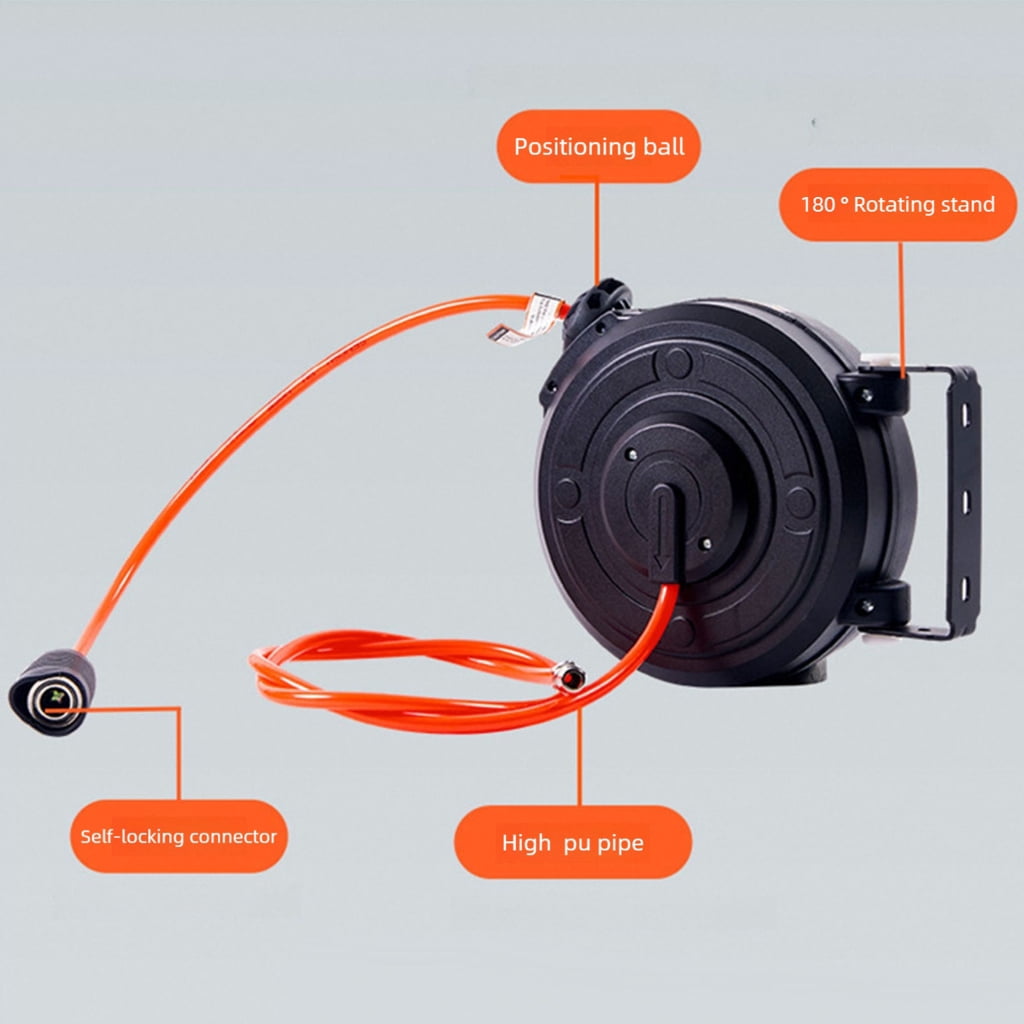 CEORPER Dust Proof Air Hose Reel for High Pressure Use in Automotive Repairing Shops