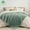Light Green, variant on Cozy Comfort Sage Green Throw Blankets for Couch, Decorative Waffle Woven Blanket with Tassels, 50x60 inches