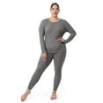 thumbnail image 3 of Fruit of the Loom Women's Eversoft Waffle Thermal Top, Sizes XS-XXXL, 3 of 5