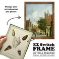 thumbnail image 7 of Bookplate Shells IV - Framed Print w/glass - Walnut, 7 of 7