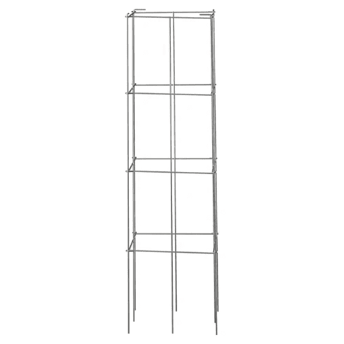 Tomato Cages 14.6x14.6x39.4" 6 Packs Square Plant Support Cages Green
