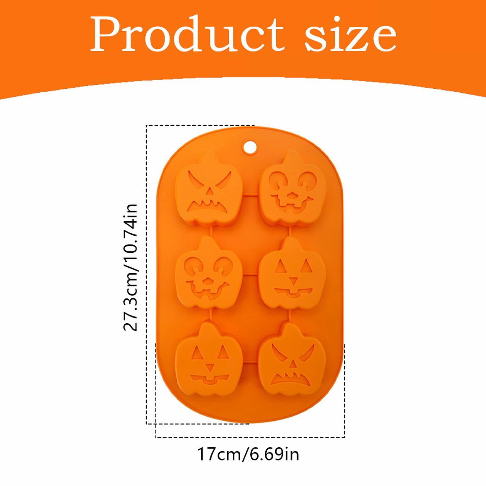 GOTOTOP Moules D'Halloween Moule En Silicone Halloween Portable Souple Flexible Réutilisable