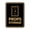 Black Gold, variant on Signs ByLITA Portrait Round Props Storage Door or Wall Sign Easy Installation | Directing Artists & Co-Workers | Music | Concert | Festivals Sign (Blue) - Small