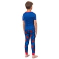 thumbnail image 5 of Marvel Spider-Man Pajamas Boy's Snug Fit Short Sleeve Shirt and Pant Set, 5 of 5