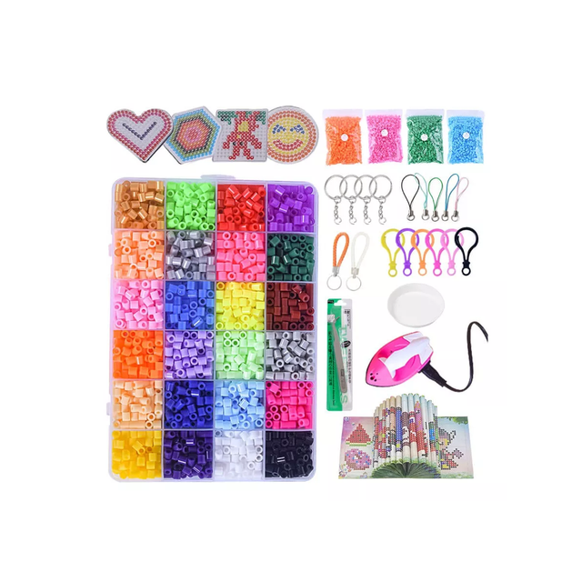 Kit Hama Perl Lote Mini Hama Beads De 2.6 Mm 48000 Piezas