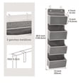 thumbnail image 4 of Organizador Colgante 4 Compartimentos Hogar Oficina Plegable, 4 of 4