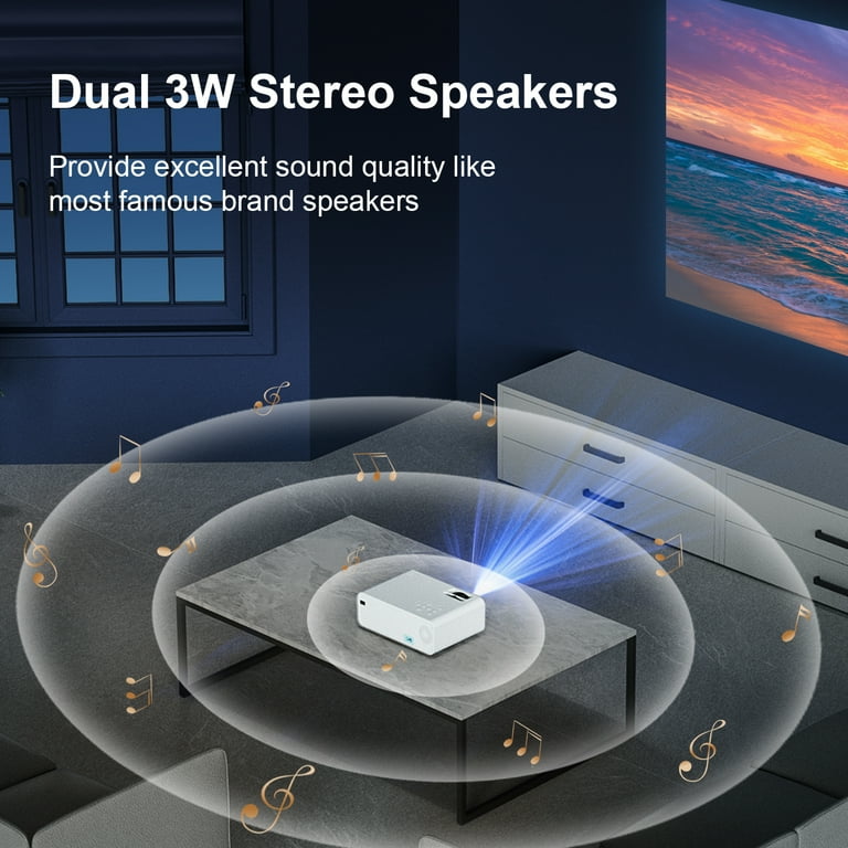 MINI LED PROJECTOR 本体 Minolta MN693 Mini LCD Portable Projector with 80