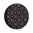 thumbnail image 1 of Vsdgher Vinyl Records Musical Notes for Spare Tire Cover, Tire Wheel Protector Wheel Cover Fit for Truck,Trailer,RV,SUV,Camper and Most Vehicle-17 inch, 1 of 6