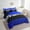 Blue, variant on Erosebridal Zebra Leopard Print Bedding King Size, Rectangle Geometric Bed in a Bag King size, Animal Decorative, Reversible