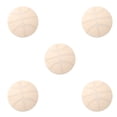thumbnail image 3 of Transemion 4pcs Mute Door Rear Wall Crash Waterproof Anti-Collision Crash Waterproof Anti-Collision Adhesive Pad Basketball Style 5cm beige 5Set, 3 of 6