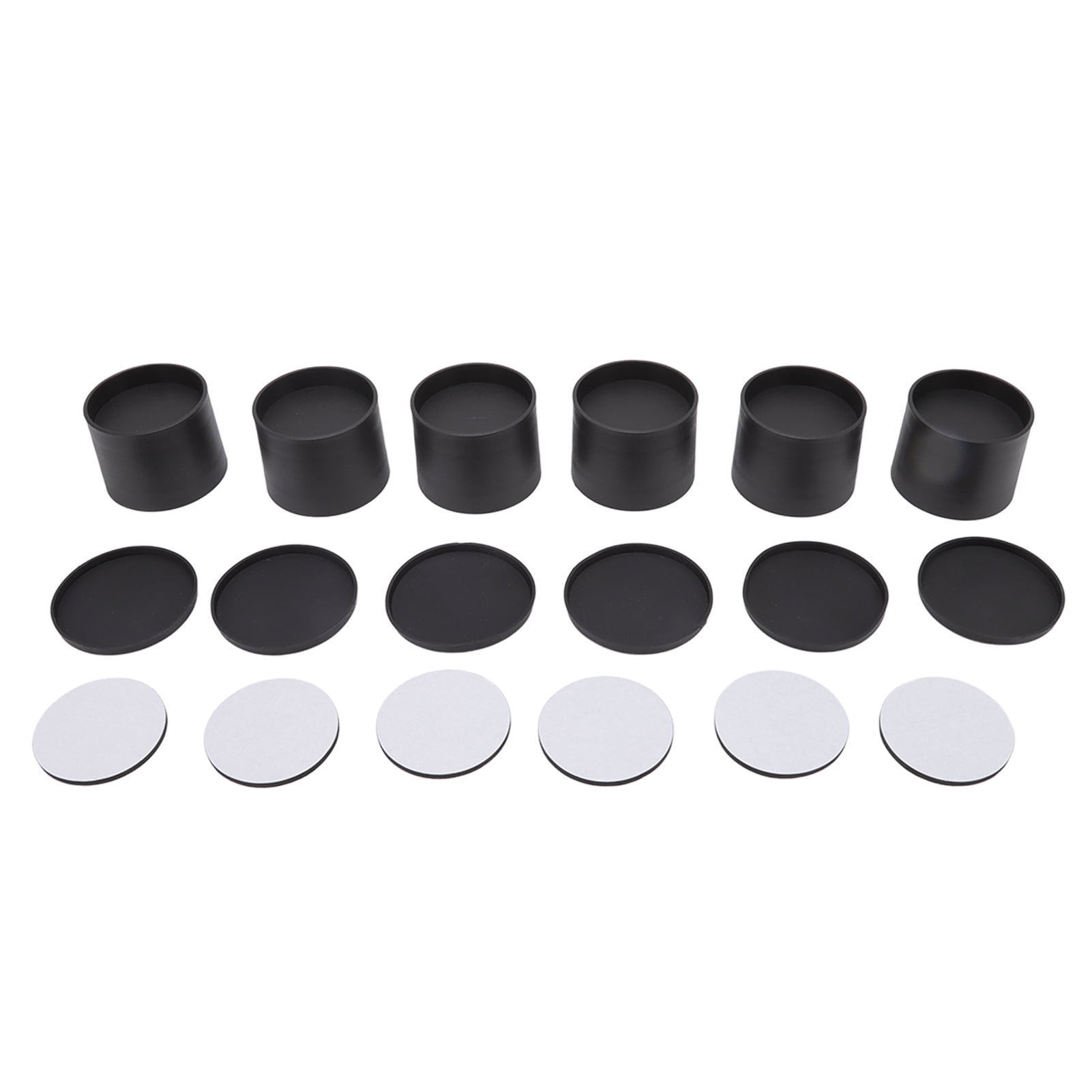 Furniture Leg Protectors, Furniture Hightening Pads 6 Pieces 2in Hightening Extra Storage For