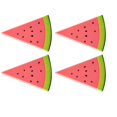 thumbnail image 4 of Creative Towel Clamp 4Pcs Watermelon Shaped Plastic Windproof Clips Ideal For Home And Beach, 4 of 5