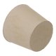 thumbnail image 2 of Tapón de goma Yuxing para laboratorio 7# 28 x 37 mm color beige, 2 of 4