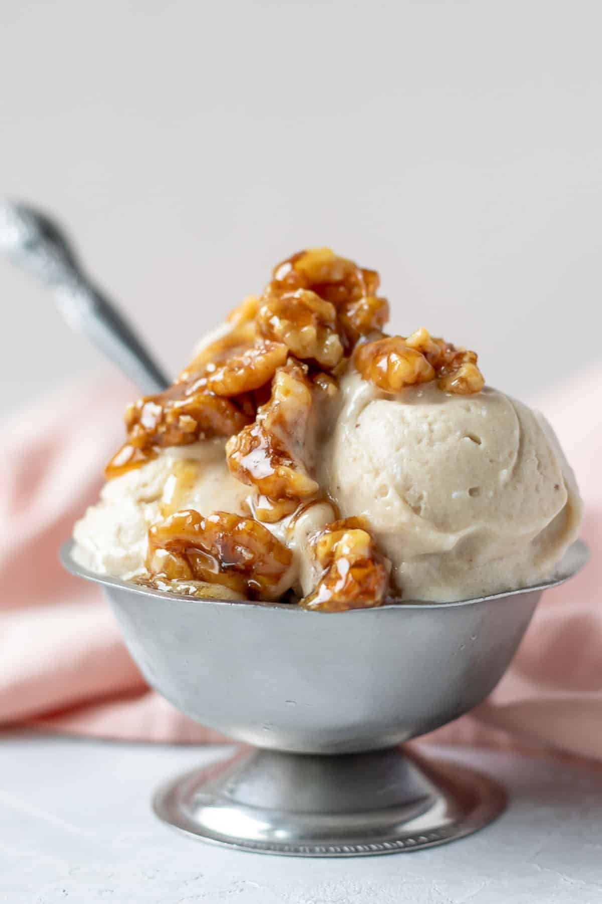 Bits N Things Wet Walnut Dessert Topping | Ice Cream, Sundaes, Pie | Kosher | 64 oz.