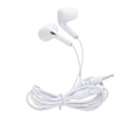 thumbnail image 2 of BIMZUC Wired Sport Earphone 3.5mm Universal HiFi Music Bass Earbud Headphone with Microphone, In-Ear 3.3ft Corded Gaming and Casual Listening Audio Earplug Style for Smartphone & PC, White, 2 of 9