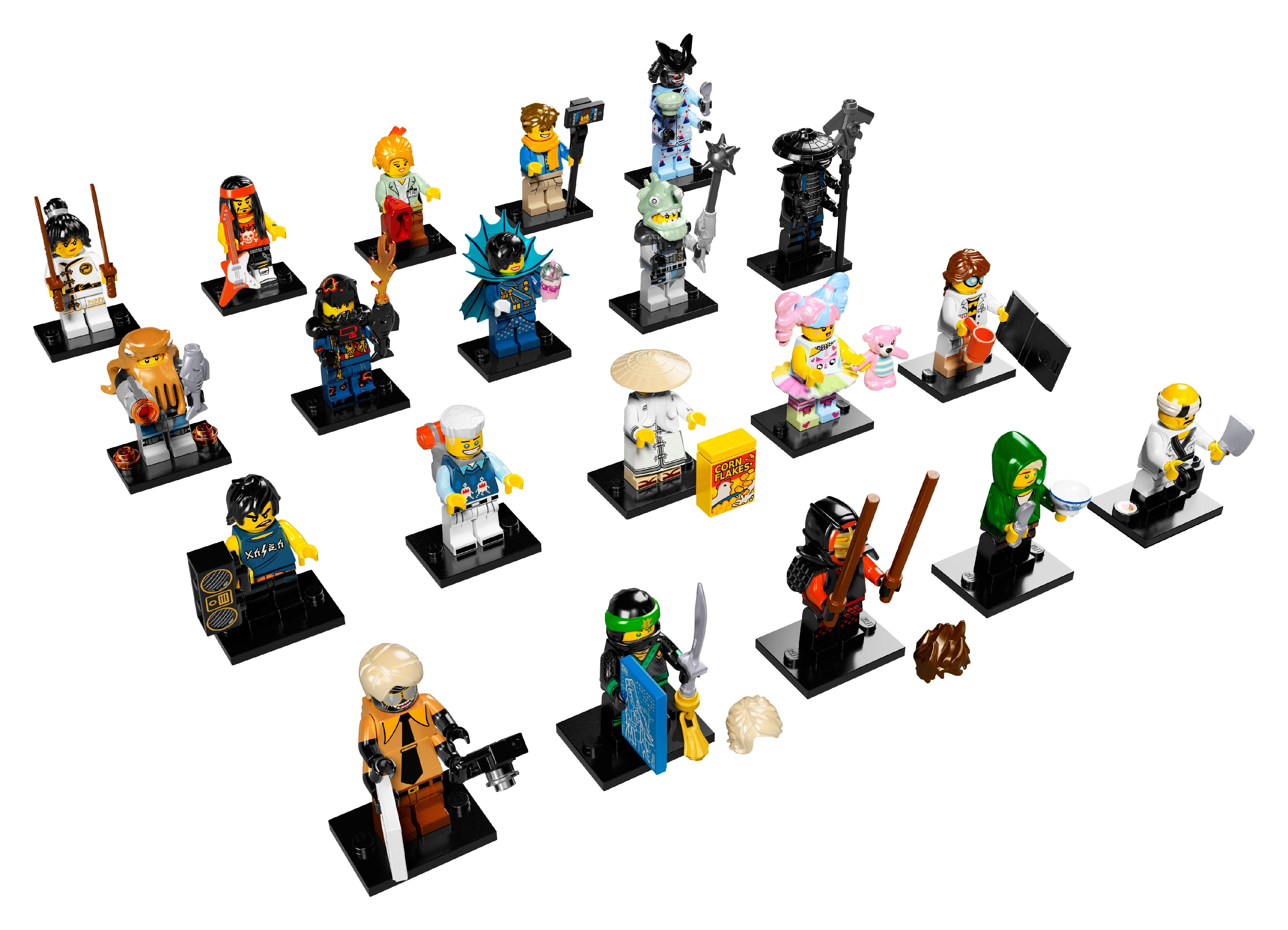 all lego ninjago figures