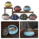 thumbnail image 2 of Ceramic Incense-Burner Vintage Ice Cracked Incense-Burner for Living Room Bedroom, 2 of 5