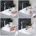 thumbnail image 4 of Aireador de grifo giratorio de 360°, grifo ajustable de ahorro de agua de 3 modos, refuerzo de grifo de filtro a prueba de salpicaduras para baño y cocina, 4 of 5