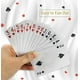 thumbnail image 1 of Joyoldelf Silver Foil Poker Naipes, baraja impermeable con caja de regalo, perfecta para f Joyoldelf Joyoldelf, 1 of 2