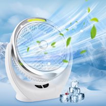 Clearance Sale Mini Fans Night Light Desktop Fan USB Rechargeable Portable Office Fan For Home Use