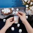 thumbnail image 3 of 36Pcs Flip Top Dispensing Cap White Plastic Bottle Caps Spout Flip Caps Reusable Plastic Bottle Cap Replacement Bottles Caps, 3 of 6