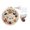 B, variant on Festil Halloween Decor Halloween DIY Knitting Embroidery For Adults Printed Patterns Includes Needles Hand Craft Home For Lovers