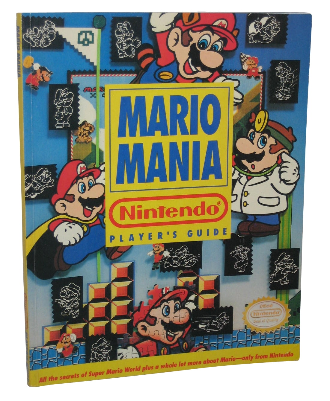 SUPER MARIO ILLUSTRATED BOOK Legendary Video Games 64rba Nintendo Snes  Newsstand