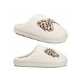 thumbnail image 3 of Fuzzy Bow Slippers For Women Winter Warm Cozy Plush House & Outdoor Slippers Soft Sole Stylish Design, 3 of 8