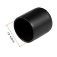 thumbnail image 3 of Uxcell 15pcs 1 1/8"(28mm) Round Black Vinyl End Cap Screw Thread Protectors Rubber Cover Caps, 3 of 3