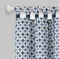 thumbnail image 3 of Achim Callie Cuff Tab Top Window Curtain Panel - 52x63 - Navy, 3 of 4