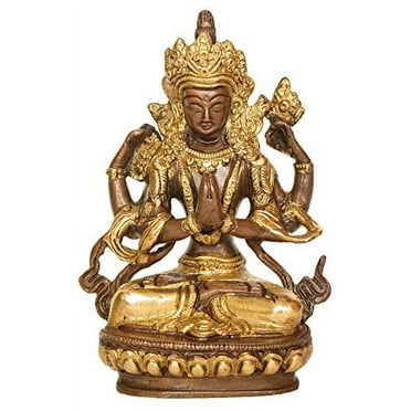 Chenrezig - Brass Statue