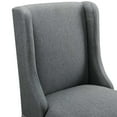thumbnail image 6 of Baron Counter Stool Upholstered Fabric Set of 2 Gray, 6 of 7
