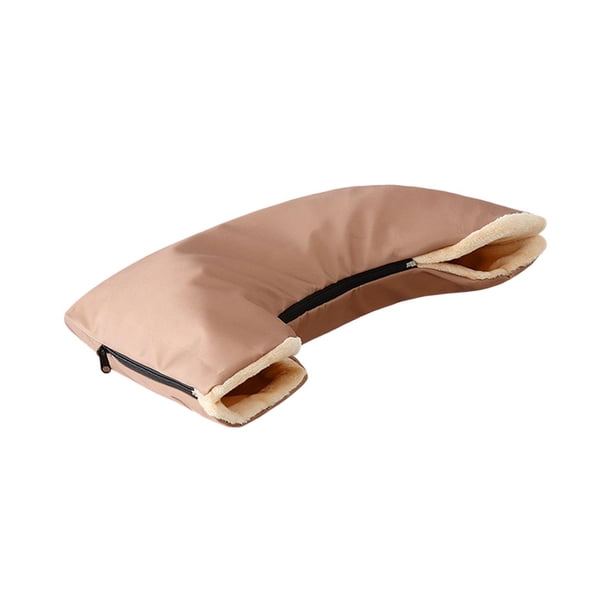 Guantes para cochecito de bebé Guantes de invierno para cochecito de bebé Carrito de la compra Beige