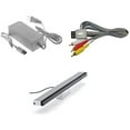 thumbnail image 1 of Wii Parts Bundle - Sensor Bar, AV Cable, and Power Adapter - by Mars Devices, 1 of 4
