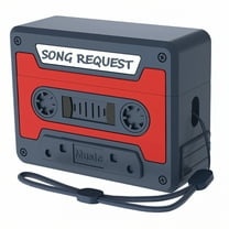 GJX Case Cover Fits for Airpods Pro 2,Soft Silicone Case Compatible with Airpod Gen 2,Nostalgic Vibe Tape Look Case for Airpod Pro,Style4