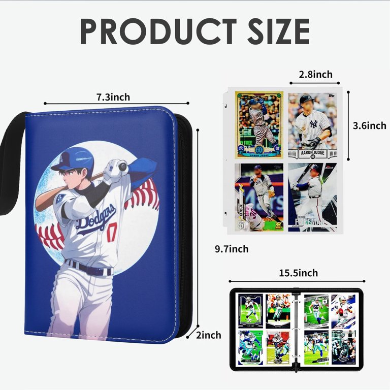 baseball card collector binder Card Binder 900 Pockets, Trading Card Binder with Sleeves, Baseball Card  Binder, Trading Card Albums Sports Card Binder Collectible Fits 900 Cards