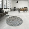 thumbnail image 3 of Ahgly Company Indoor Rectangle Patterned Gray Novelty Area Rugs, 5' x 8', 3 of 6