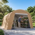 thumbnail image 6 of MOALCOFER 13'x20' Heavy Duty Portable Carport,Canopy Garage with Steel Frame & Weatherproof Cover, 6 of 6