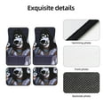 thumbnail image 4 of Lsque Scooby-Doo Print 4-Piece Floor Mats, Heavy-Duty Rubber Liners, Anti-Slip Design, All-Season Automotive Protection, Vehicles, Cars, Trucks, and SUVs, 4 of 7