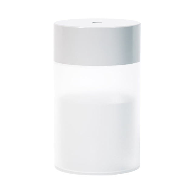Humidificador de niebla de 260 ml Difusor portátil de luz nocturna colorida Tomshoo Blanco