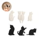 thumbnail image 2 of Marca De Copa De Vino De Gatito, Marcadores De Copa De Vino De Meow, Reconocedor De Copa De Vino De Gato Con Ranura Para Tarjeta, Bolsa De Té Colgante Para Bar De Fiesta En Casa Inevent HA016416-00, 2 of 7