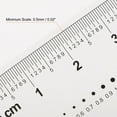 thumbnail image 4 of Unique Bargains Film Ruler 4 Inch 0.5mm Scale PET Plastic Film Straight Ruler, 4 of 6