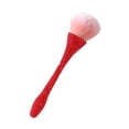thumbnail image 3 of Brocha de maquillaje, brocha para polvos, mango brillante, brocha para colorete cosmética ligera y compacta, brocha de maquillaje en polvo suelto para rojo, 3 of 8
