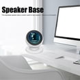 thumbnail image 2 of Speaker Base Stand Portable 360 Degree Rotation Anti Slip Smart Speaker Stand with Tilt Function Base for SpotWhite, 2 of 4