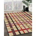 thumbnail image 2 of Ahgly Company Indoor Rectangle Patterned Brown Red Area Rugs, 7' x 9', 2 of 6