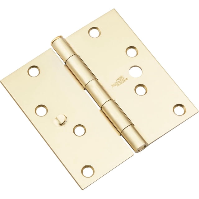 Bisagra cuadrada para puerta National Hardware N830403, 10 cm