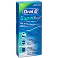 thumbnail image 2 of Hilo dental Oral-B Super Floss Mint para aparatos ortopédicos y puentes, 2 of 6